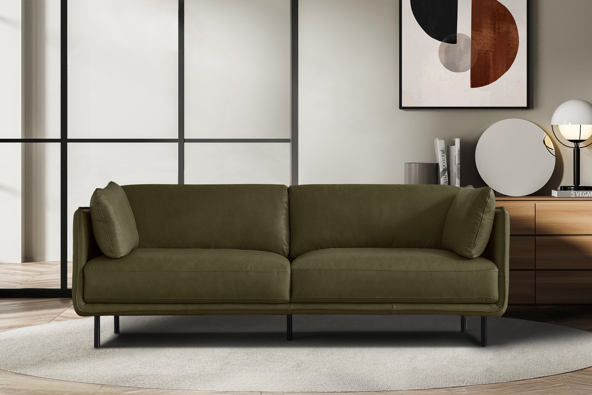 Chloe Leather Sofa