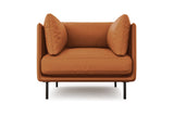 Chloe Leather Accent Chair