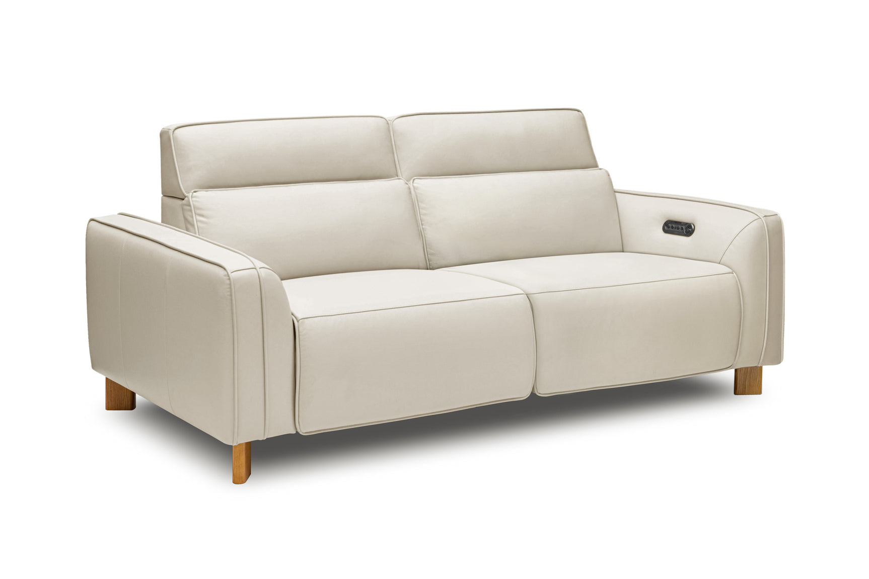 Lesley Leather Recliner Sofa