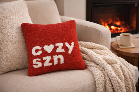 Cozy Szn Throw Pillow | Last Chance