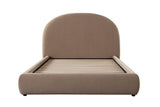 Jayden Velvet Fabric Upholstered Bed Frame