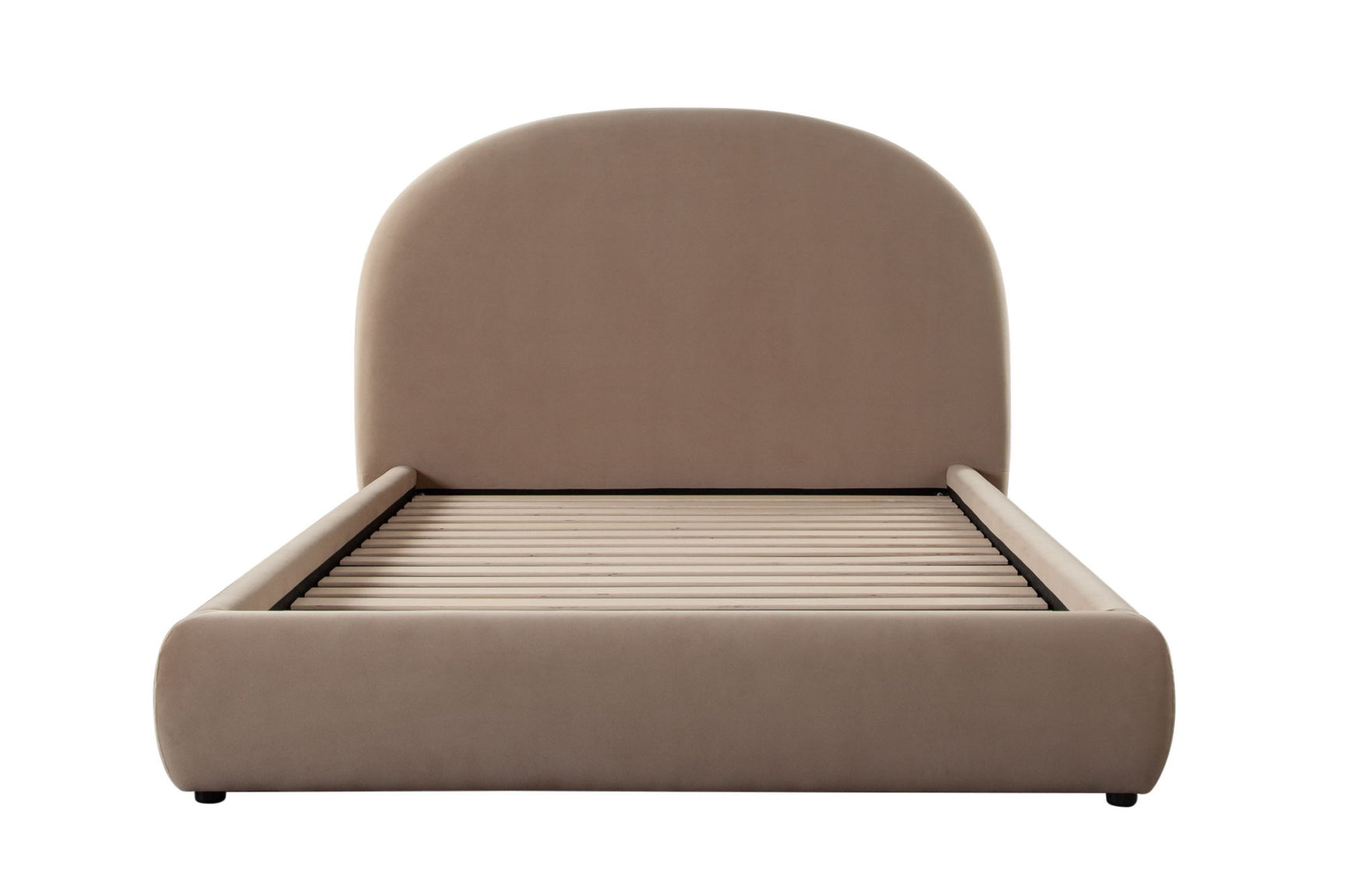 Jayden Velvet Fabric Upholstered Bed Frame