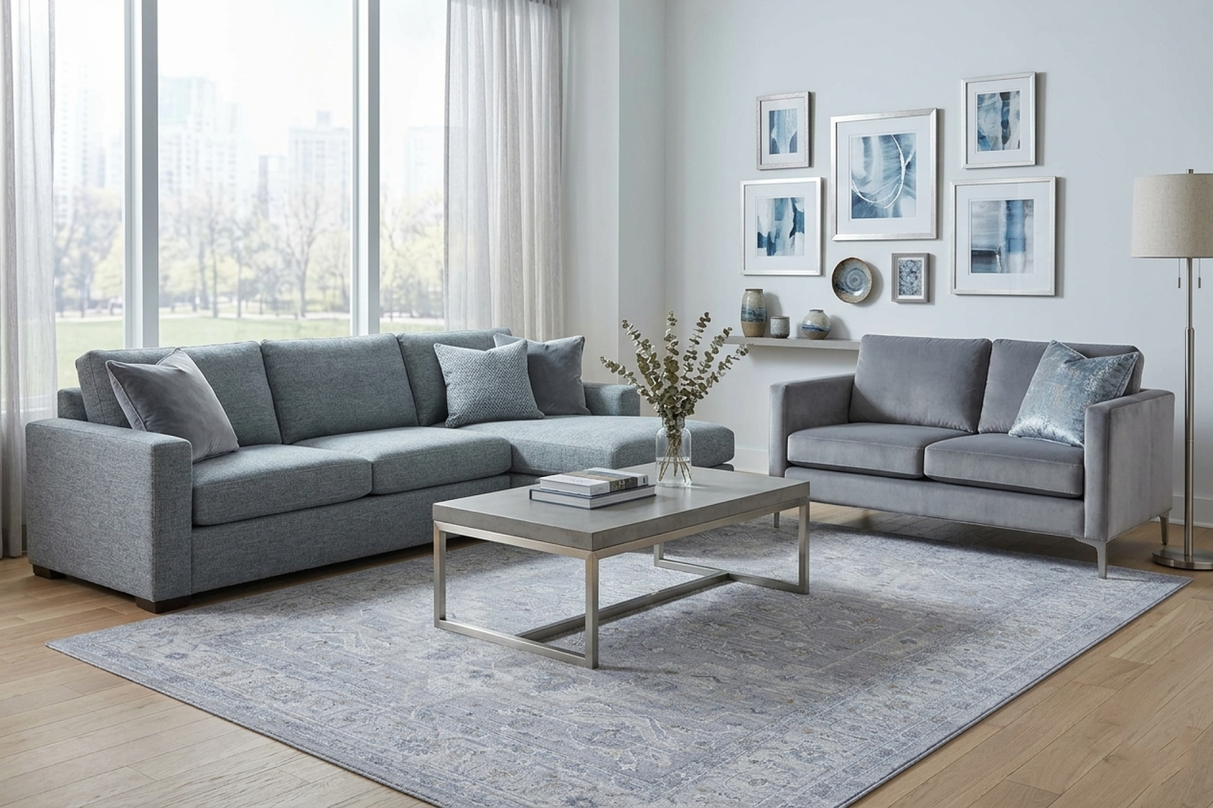 Earlsfield Thick Luxe Statement Rug