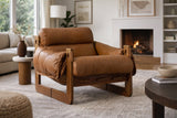 Eddie Leather Armchair