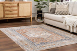 Gael Rust Boutique Washable Rug