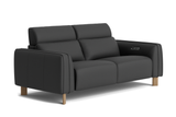 Lesley Leather Recliner Sofa