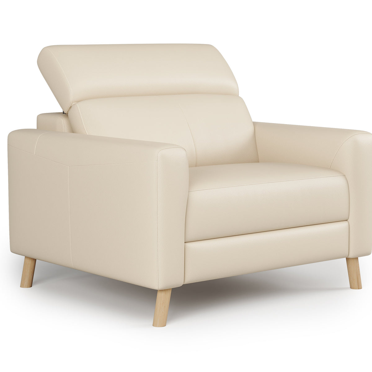Elodie Leather Accent Chair