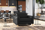 Elodie Leather Recliner Chair