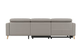 Elodie Leather Recliner Sectional Sofa