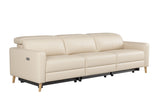 Elodie Leather Dual Recliner Sofa