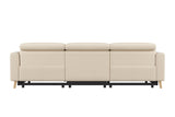Elodie Leather Dual Recliner Sofa