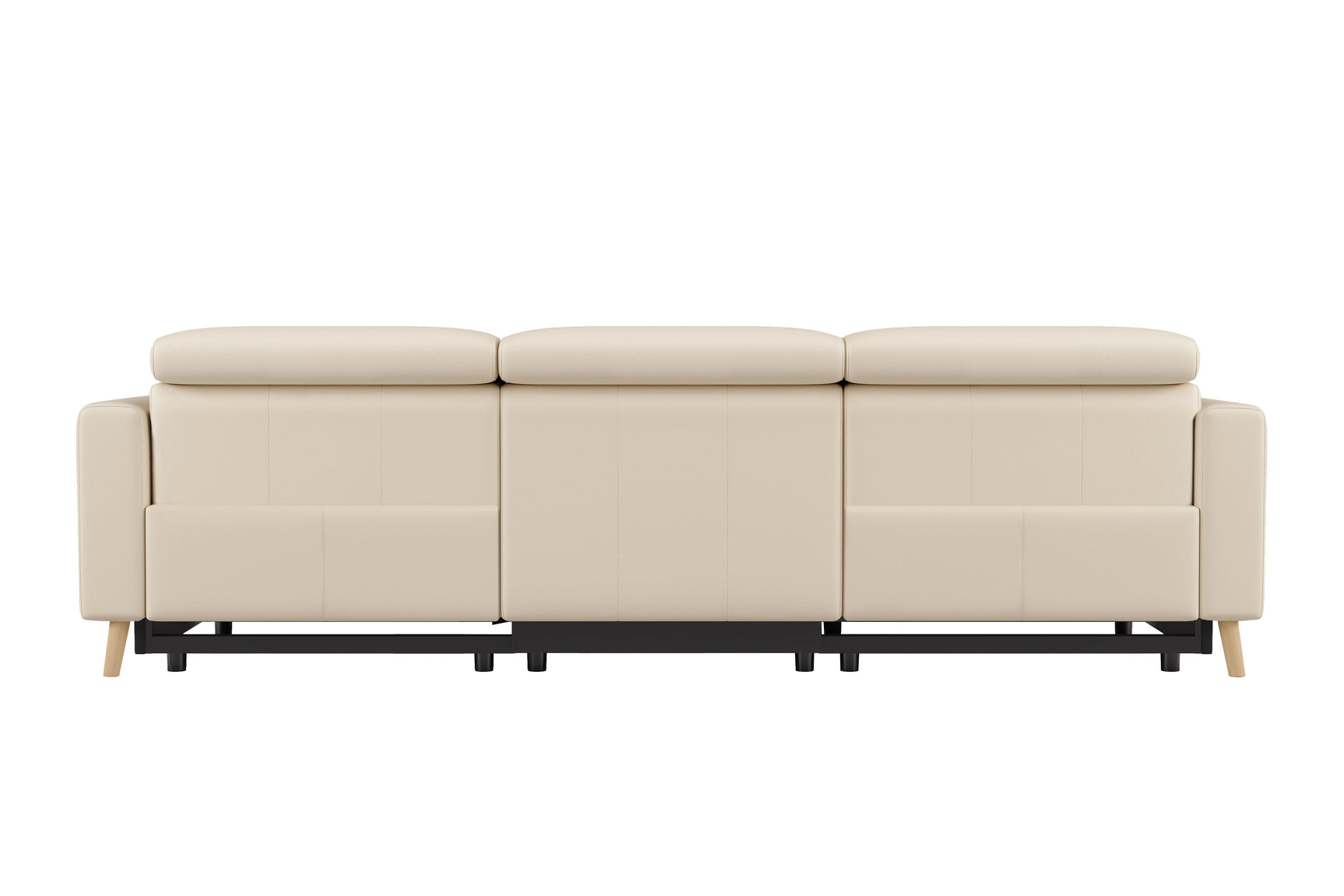 Elodie Leather Dual Recliner Sofa