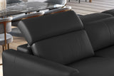 Elodie Leather Dual Recliner Sofa