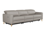 Elodie Leather Dual Recliner Sofa