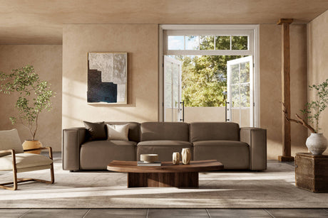 Emery Leather Recliner Sofa