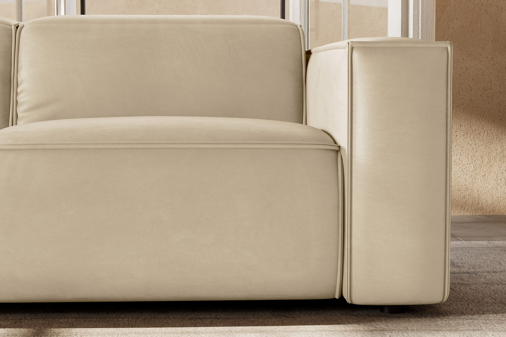 Emery Leather Recliner Sofa