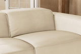 Emery Leather Recliner Sectional Sofa
