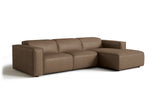 Emery Leather Recliner Sectional Sofa