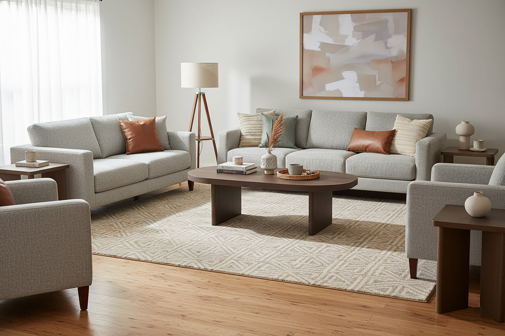 Enola Oval Cocktail Table