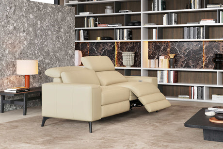 Esther Leather Dual Recliner Sofa