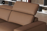 Esther Leather Corner Recliner Sectional Sofa
