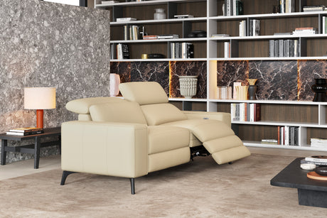 Esther Leather Dual Recliner Sofa