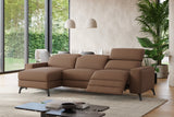 Esther Leather Recliner Sectional Sofa