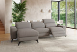 Esther Leather Recliner Sectional Sofa