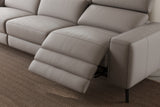 Esther Leather Recliner Sectional Sofa
