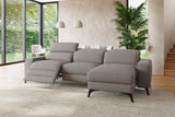 Esther Leather Recliner Sectional Sofa