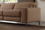 Esther Leather Dual Recliner Sofa
