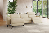 Esther Leather Recliner Sectional Sofa
