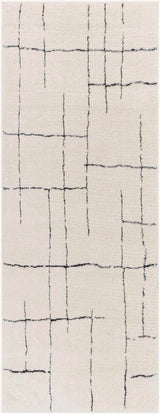 Koume Beige Maze Area Rug