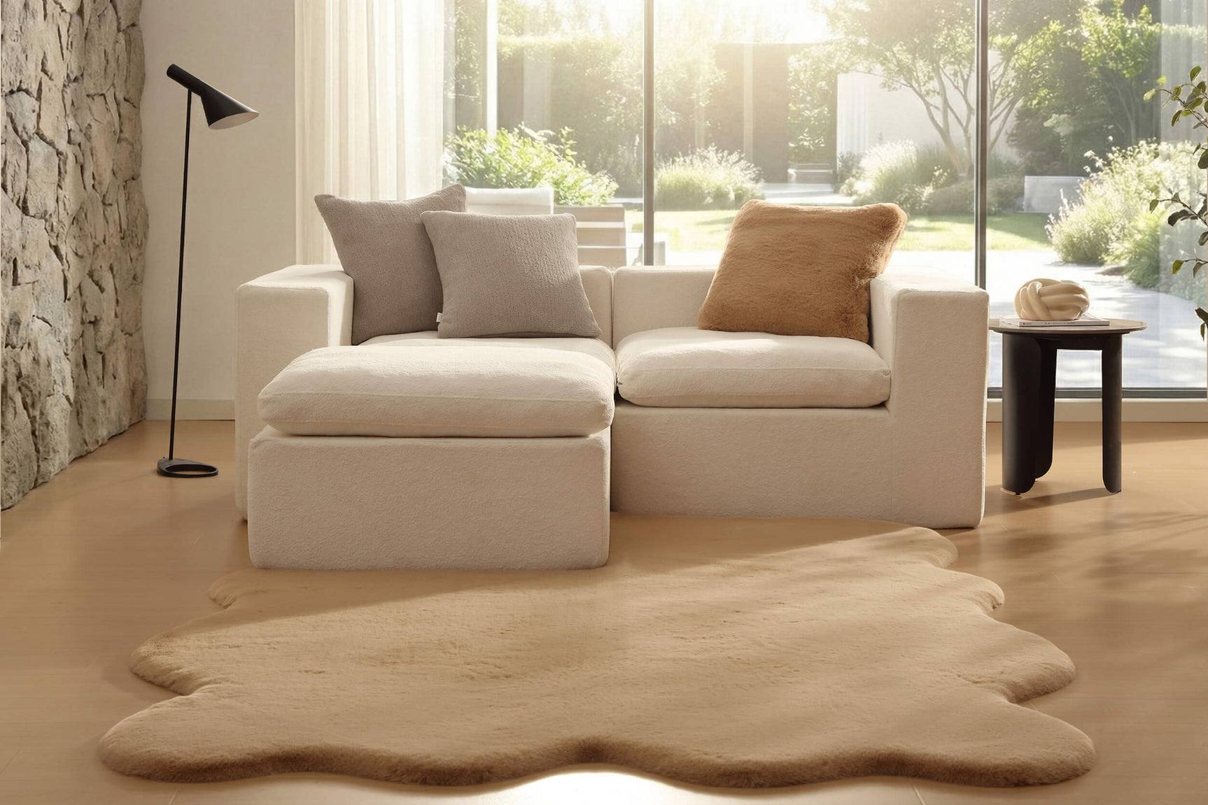 Faux Fur Large Rug