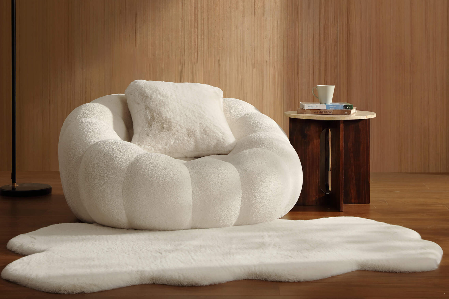Faux Fur Medium Rug