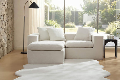 Faux Fur Throw Pillow