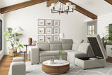 Finn Fabric Sectional Sofa Bed