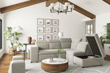 Finn Fabric Sectional Sofa Bed