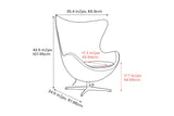 Finola Leather Accent Chair