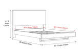 Fiona Wood Bed Frame