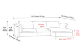 Frederick Fabric Sectional Sofa