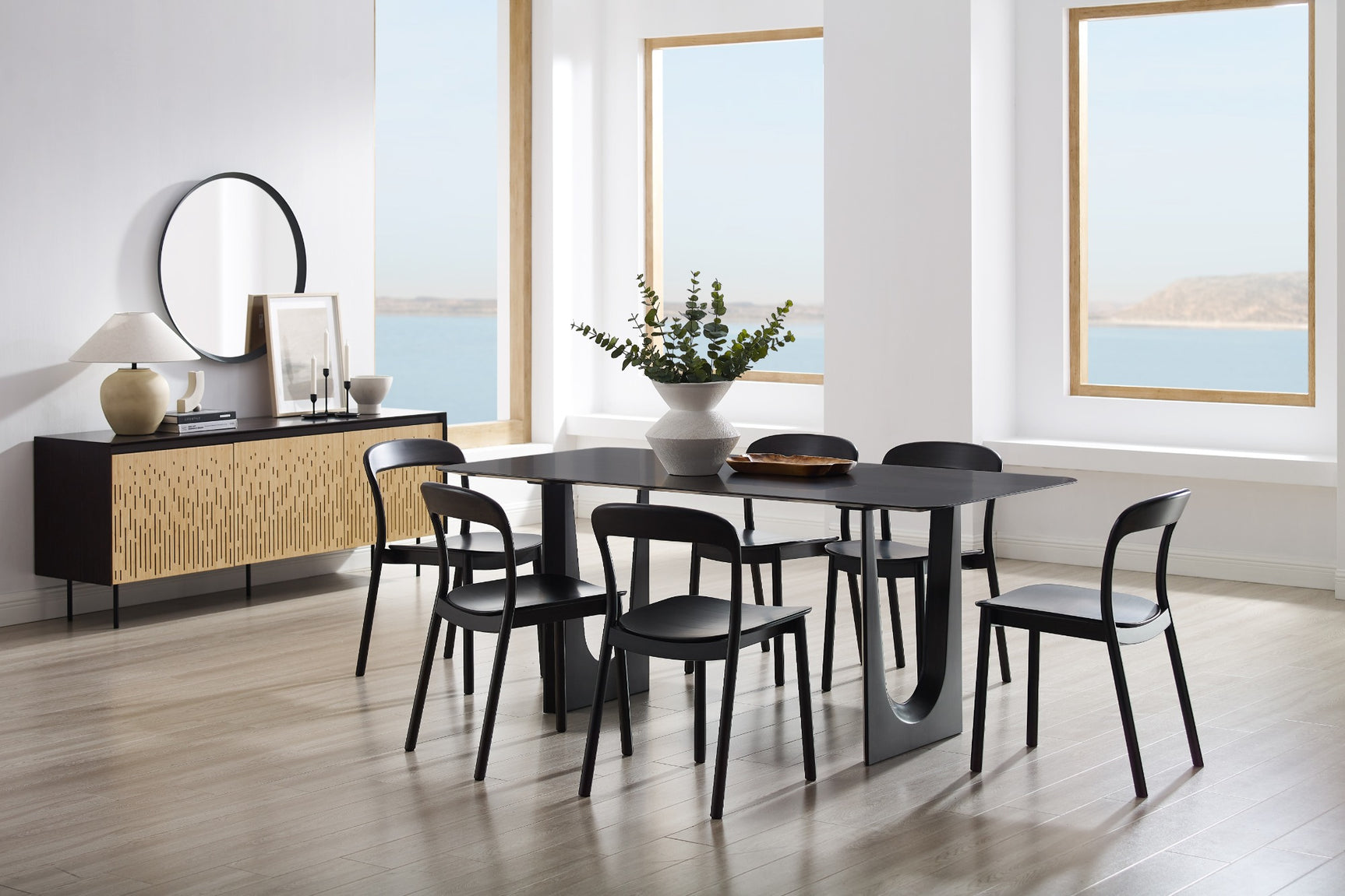 Hanna Solid Bamboo Dining Table