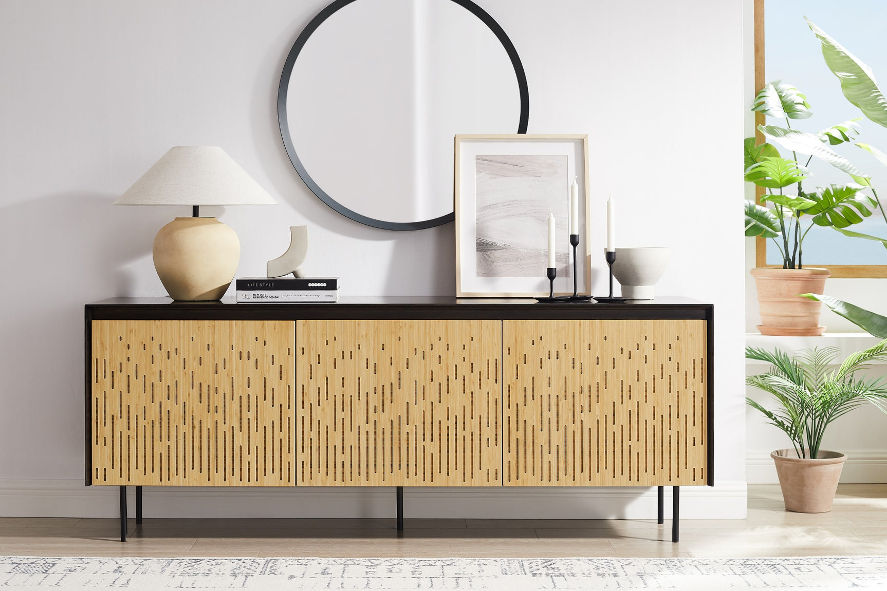 Hanna Bamboo Sideboard