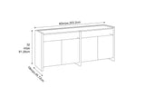 Hudson Bamboo Sideboard
