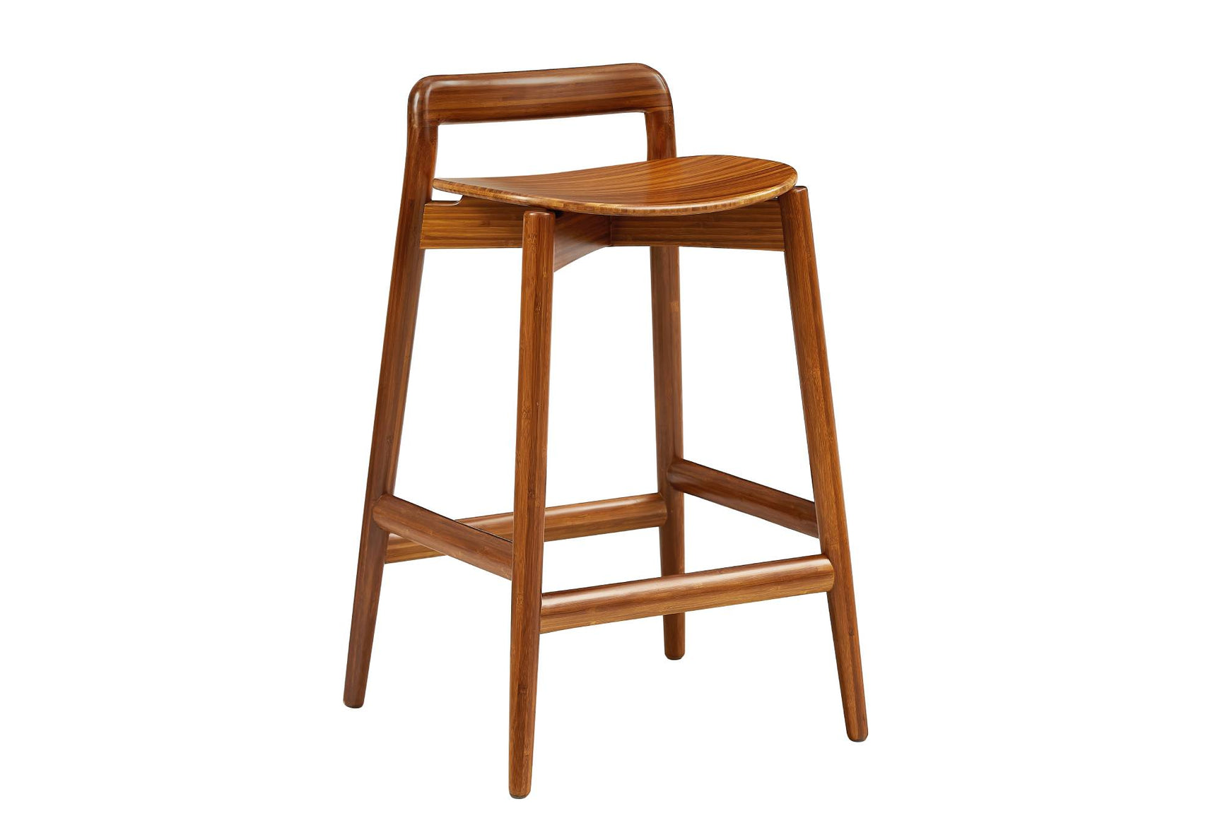 Linna Solid Bamboo Stool