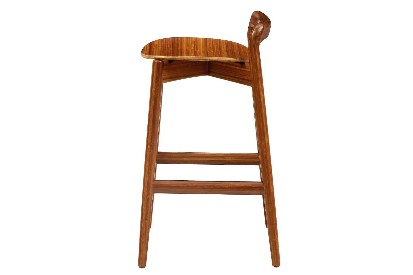 Linna Solid Bamboo Stool