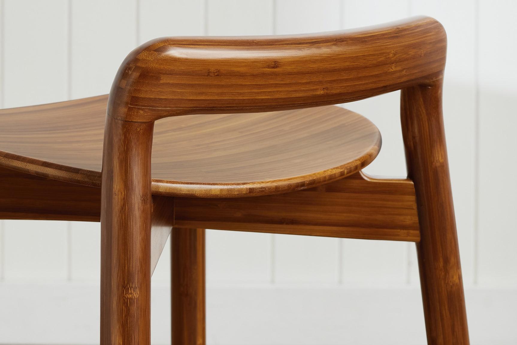 Linna Solid Bamboo Stool