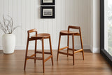 Linna Solid Bamboo Stool