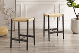 Leif Solid Bamboo Counter Height Stool