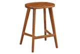 Max Solid Bamboo Stool in Counter Height (Set of 2)